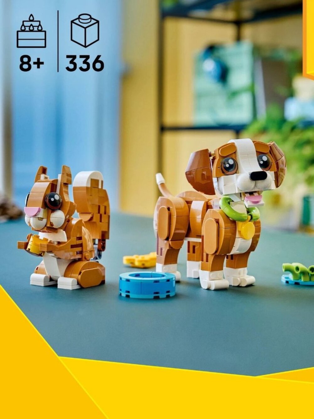 LEGO 31382 Creator 3 in 1 Cute Animals: Playful Puppy, Duck and Squirrel " New - Picture 2 of 3